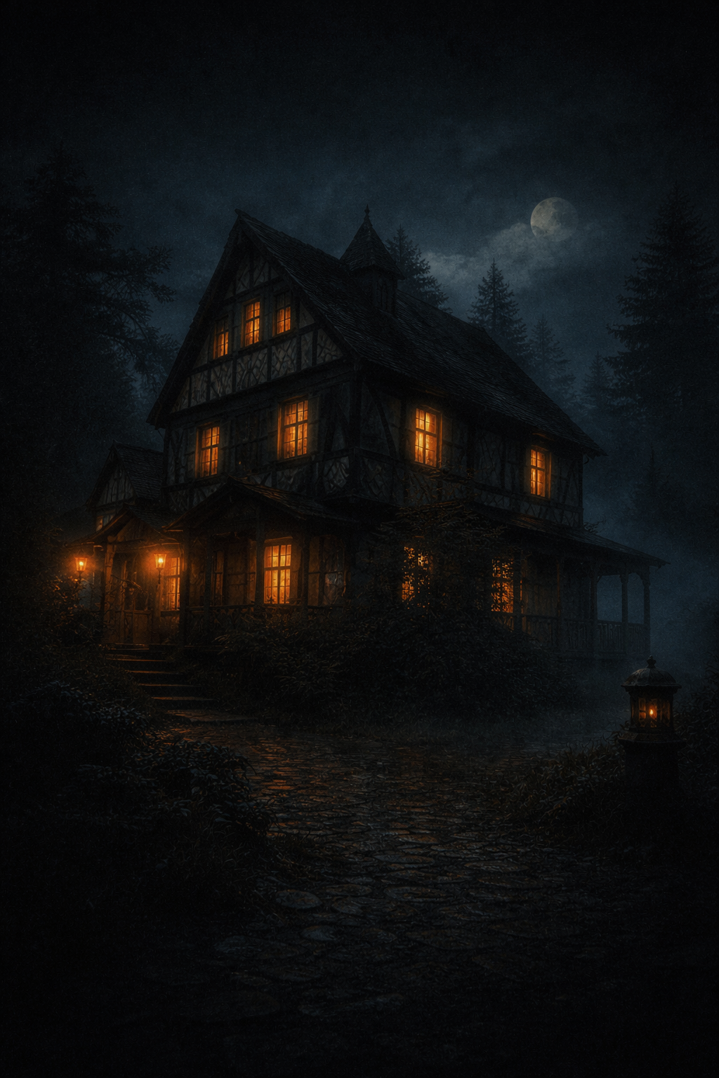 Helen ghost tour at night